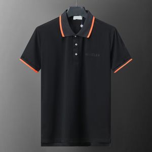 T-shirt pour hommes Polo Designer de luxe 2024 T-shirt pour hommes Femmes Monogramme d'été Imprimer Mode Palm Respirant Top Polo Shirt Taille asiatique M-3XL