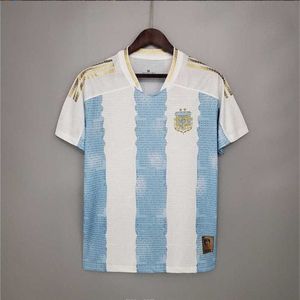 T-shirt homme manches courtes maillot de football commémoratif Argentine haut maillot Maradona Polo YGTX