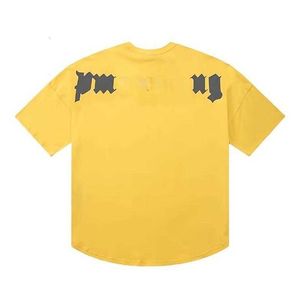 T-shirt pour hommes Palms Palmangel City Designer Limited Highs Quality Ink Jet Graffiti Letter Imprimée du voilier féminin masculin SH09