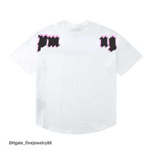 T-shirt pour hommes tshirt Palms Palmangel City Designer Limited Highs Quality Inkjet Graffiti Letter Printing Men's Women's Sailboat mk