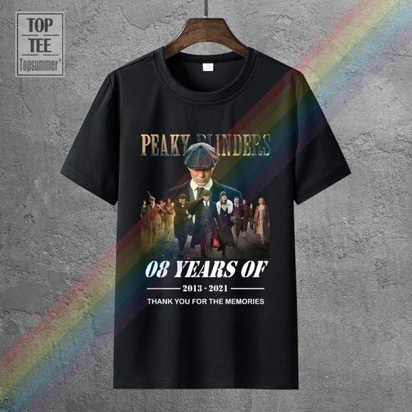 T-shirts pour hommes 08 ans de Peaky Blinders T-shirt Crâne Rétro T-shirt Gothique Mode Sweatshirts Designer Drôle Horreur Tshirt