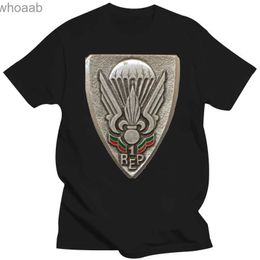 T-shirts pour hommes 1 Rep De Parachutistes Légion étrangère française Etrangere T-shirt à manches longues courtes 240130