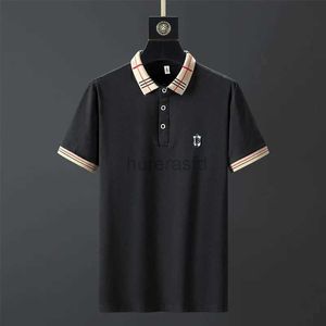 Camisetas para hombres 100% algodón transpirable camisas de la marca para hombres Copas de verano Manga corta Algodón informal Moda de calidad Luxury 2445