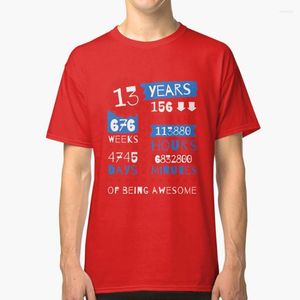 Heren t shirts 13 jaar geweldig zijn - prachtig 13e verjaardag cadeau ideeën shirt feestje