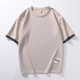 T-shirts pour hommes 140KG Plus Size Summer T-shirt surdimensionné Hommes 7XL O-cou T-shirts amples