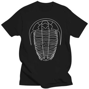 T-shirts pour hommes 2019 Mode Hommes T-shirt Trilobite T-shirt Géologie Géologue Rohoundyolq