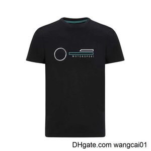 T-shirts pour hommes 2021 F1 Team Short Seve T-shirt Racing Suit Car Work Sports Car Formula One Racing Suit 4123