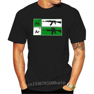 T-shirts van heren 2021 Mode AR15 Riffle Adult's T-shirt NRA Cool Gun Device Tee voor Men - 1526C Shirt