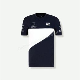 T-shirts pour hommes 2021 Formula One Site officiel - T-shirt de vente F1 Scuderia Toro Rosso Racing Suit Séchage rapide respirant 204S