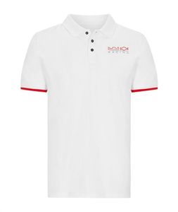 T-shirts masculins 2021 Summer F1 Formule 1 Polo Polo Polo Casual Short à manche T-shirt Team Work Vêtements de travail peut être personnalisé FA