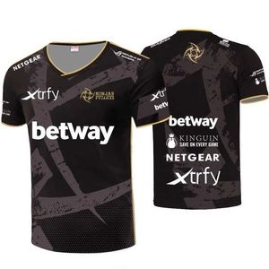 T-shirts voor heren 2021 zomer ademend T-shirt voor heren Nip Team-kit T-shirt met korte mouwen E-Sports csgo Competitiekit kan worden aangepast ID