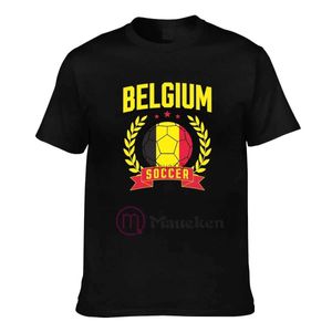 T-shirts pour hommes 2022 Belgique Football T-shirts Pays Hommes Femmes Football T-shirt Hip Hop Jersey Tops T-shirts en coton