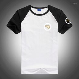 T-shirts pour hommes 2022 CZ Ceska Zbrojovka Armes à feu tchèques Été Hommes Col rond Coton Casual Slim Beau Raglan T-shirts à manches courtes Tops