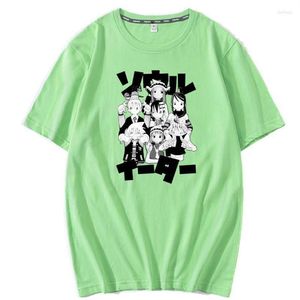 Mannen T-shirts 2022 Japanse Anime Mannen Soul Eater T-shirt Mode Print T-shirt Zomer Heren Katoen Korte Mouw T-Shirt258q