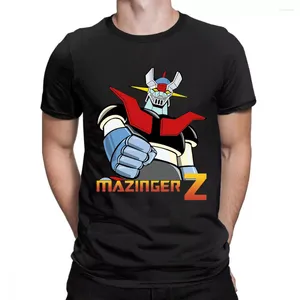 Camisetas para hombre 2022 Mazinger Z Anime película Robot ropa de calle estampado gráfico camiseta moda Casual camisetas