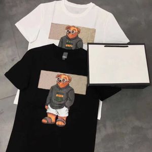 T-shirts pour hommes New Pringting Tee Cotton Summer Street Skateboard Mens T-shirt Hommes Femmes Manches courtes Taille décontractée
