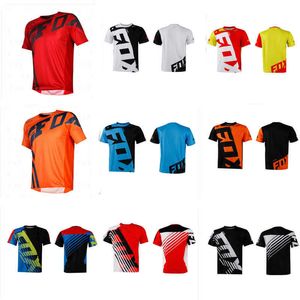 T-shirts pour hommes 2022 Nouveau costume de course F1 Speed Droop T-shirt de moto col rond été chemise de sport pour hommes respirant séchage rapide manches courtes