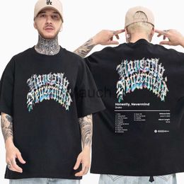 Camisetas de hombre 2022 nuevo rapero Drake sic álbum Honly Nevermind camiseta hombres mujer moda Hip Hop camiseta VERANO Casual camisetas masculinas TOPS J230625