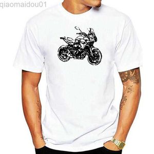 T-shirts pour hommes 2022 New Summer Men Hip Hop Tee Shirt Street Motorcycle MT07 Tracer 700 T-Shirt Tracer700 Slim T-shirt L230713