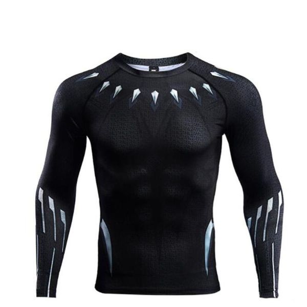 Camisetas para hombres 2022 Verano Cosplay Compresión Camiseta Tee 3D Impreso Hombres Fitness Masculino Gimnasio Tops Secado rápido