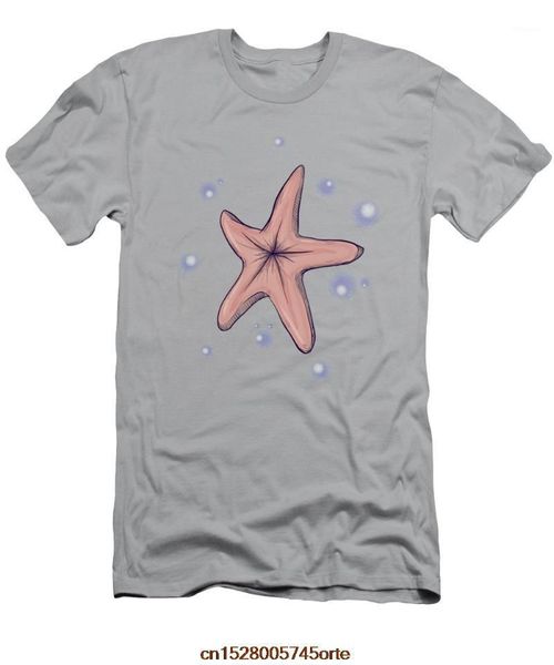 Camisetas de hombre 2022 verano moda Chocolate estrella de mar camiseta algodón y mujer