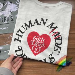 Heren t-shirts 2022SS Girls Don Dont Cry Human Made T-shirt Men vrouwen 1 1 hoogwaardige zomerstijl t-shirts tops tee g221118