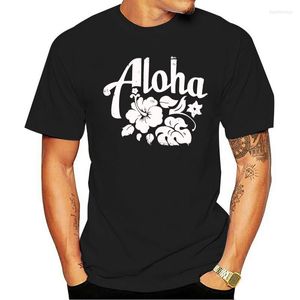 T-shirts pour hommes 2023-2023 T-Shirt Femme Tee Ladies - Aloha Surfer Hawaiian Party Retro Coton Blanc Noir S M L Xl Imprimer