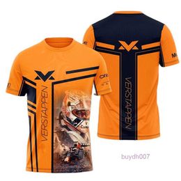 Heren T-shirts 2023/2024 Nieuw F1 Formule 1 Racing Teamkampioen Extreme Sport 3D-printkwaliteit Comfortabel Ademende stof Groot Lf70