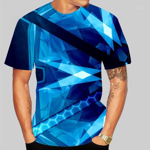 T-shirts pour hommes 2023 3D impression numérique graphique personnalisé mode Cool Sport T-Shirt pour hommes
