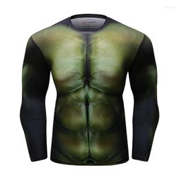 Heren t shirts 2023 3D print spiercompressie t -shirt ademende polyester strakke fitness gym mma bjj rash guard workout mannetje