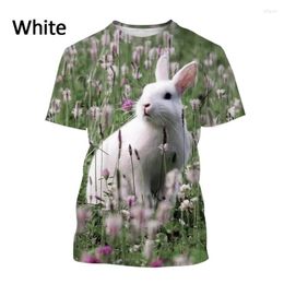 Heren t shirts 2023 Animal 3D printing heren casual t-shirt patroon zomer unisex korte mouw ronde nek heuphop