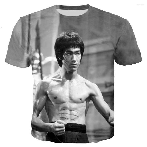 T-shirts pour hommes 2023 Style chinois Street Trend School Hip-Hop 3DT Chemise Loisirs Magnifique T-shirt