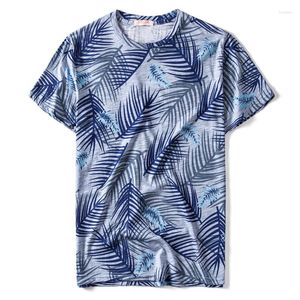 Hommes t-shirts 2023 Design coton imprimé T-shirt hommes décontracté mode Hawaii Style été chemise o-cou hommes t-shirts qualité hauts