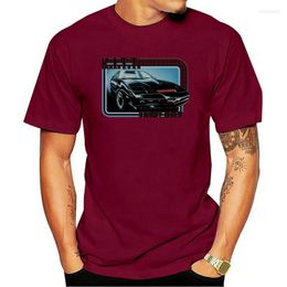 T-shirts pour hommes 2023 T-shirt en coton décontracté à la mode Knight Rider KiLicensed Adult