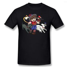 Heren t shirts 2023 mode katoen t-shirt remi e amigos preto tamigos homme puro manga Curta