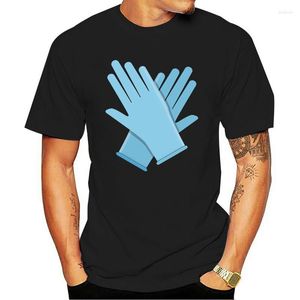 Hommes t-shirts 2023 mode coton T-shirt Design gants en caoutchouc pour hommes Fitness S armée vert vêtements grande taille S-5xl Camisetas