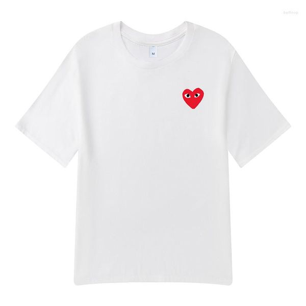 Camisetas de hombre 2023 moda pareja camiseta amor hombres y mujeres ocio verano ropa