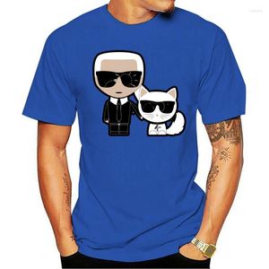 T-shirts pour hommes 2023 mode drôle Karls à manches courtes décontracté hommes col rond coton