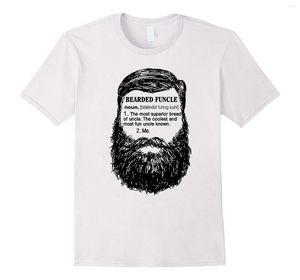 T-shirts pour hommes 2023 mode hommes chemise à manches courtes coton drôle barbu Funcle définition plus cool sens