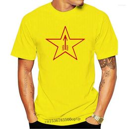 Heren t shirts 2023 mode Sovjet Russian Mosin Nagant Rifle Sniper Tula Star Logo rood zwart shirt T -shirt