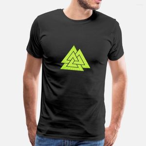 T-shirts pour hommes 2023 Vert Viking Rune Designers Graphic Shirt Fun Unique Design Survêtement