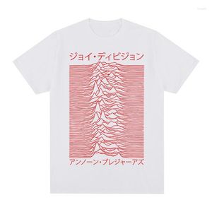 T-shirts masculins 2023 Joy Division des plaisirs inconnus Love Will Tear Us Apart Cotton Men Men T-shirts tee Tshirt Femmes Tops Unisexe Vêtements