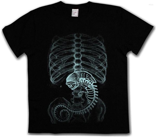 Camisetas para hombres 2023 Camisa de moda para hombres Xenomorph Alien Ripley Prometheus Nostromo Weyland Película Fan Saga