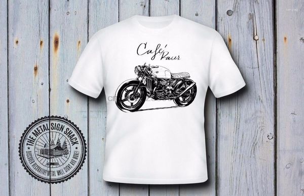 T-shirts pour hommes 2023 Chemise pour hommes Cafe Racer Mens Moto Biker Retro Gift Classic 8