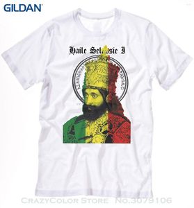 T-shirts pour hommes 2023 T-shirt pour hommes Haile Selassie I Carte africaine T-shirt en coton Black History Africa Iv