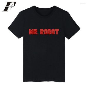 T-shirts pour hommes 2023 Mr Robot Fsociety Print Funny And Shirt Menwomen Hip Hop In Summer Tee Homme 4xl