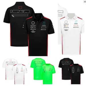 Camisetas para hombres 2023 Nueva F1 Racing Ropa Verano Cuello redondo Fans Camisa Team Drivers Polo Shirt Mens Personalización 8df4