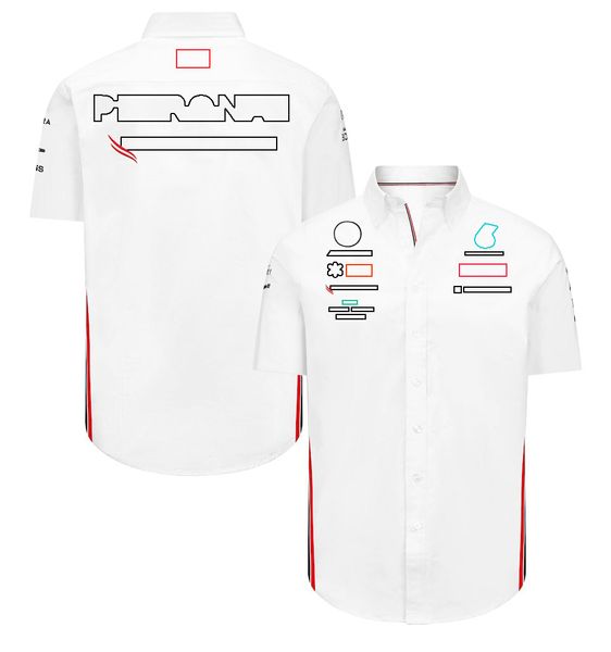 T-shirts masculins 2023 Nouvelles chemises F1 Formule 1 Polo Racing Summer Mens Sport Breathable Jersey Team Team Uniformwear Works Works Casual T-shirt ohjy