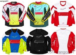 T-shirts voor heren 2023 Nieuwe lente en herfst Motorcyc Cycling Dessen Racing Racing Downhill Jersey Aangepast met dezelfde Sty 4123