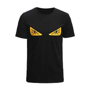 T-shirts voor heren 2023 Zomermerk Designer Men's T-shirt 3d schattig klein monster grappige bloedoogprint hoogwaardige katoenen coole hiphop tops